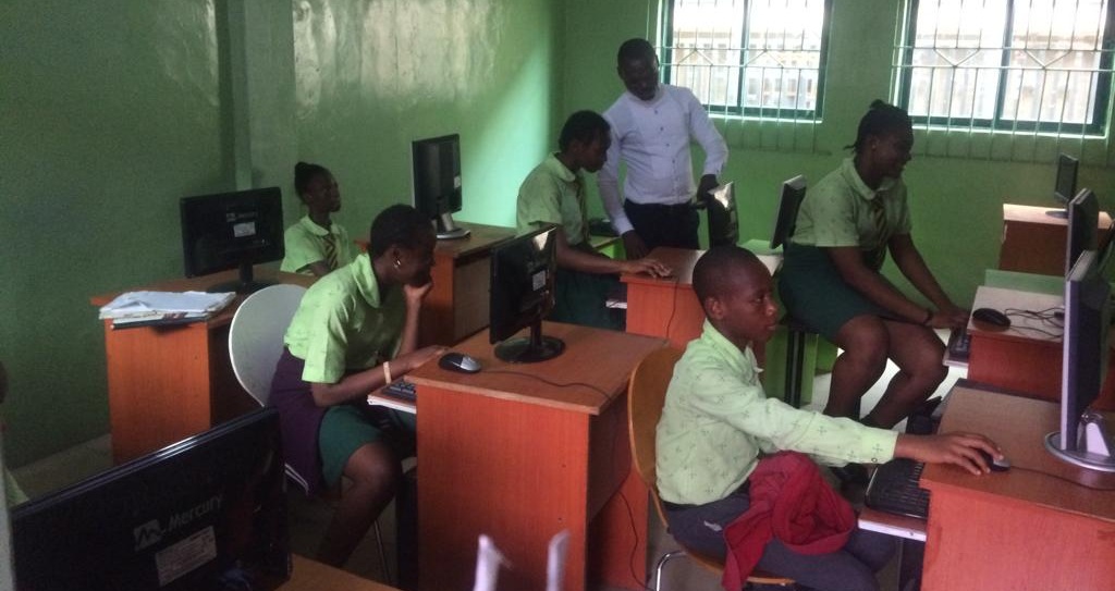 Students at Itana Secondary School