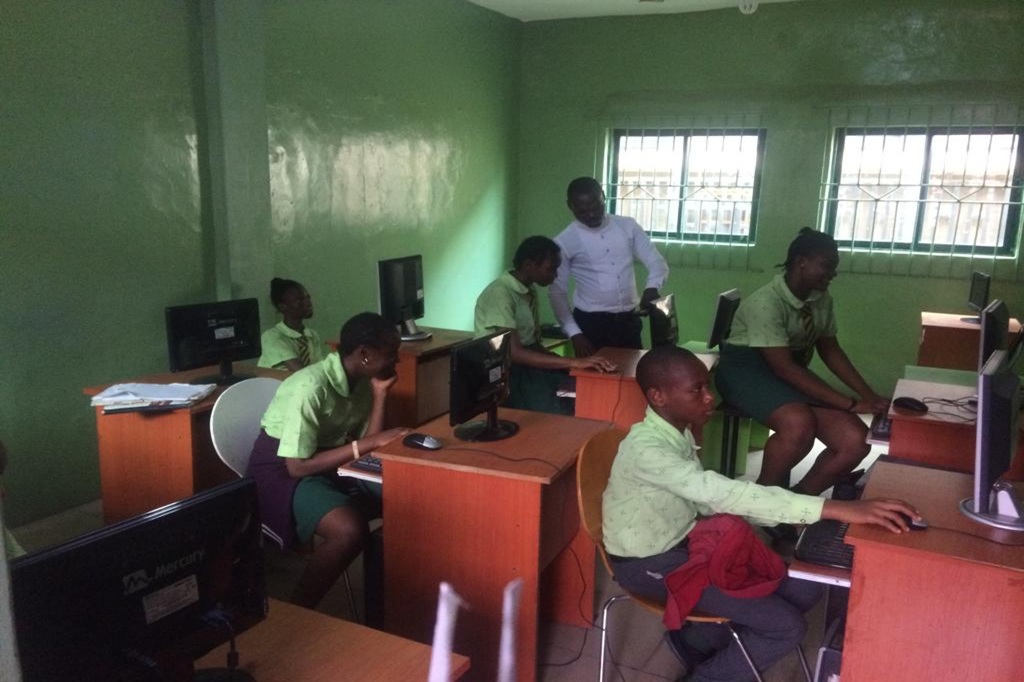 ICT lab at Itana Secondary School
