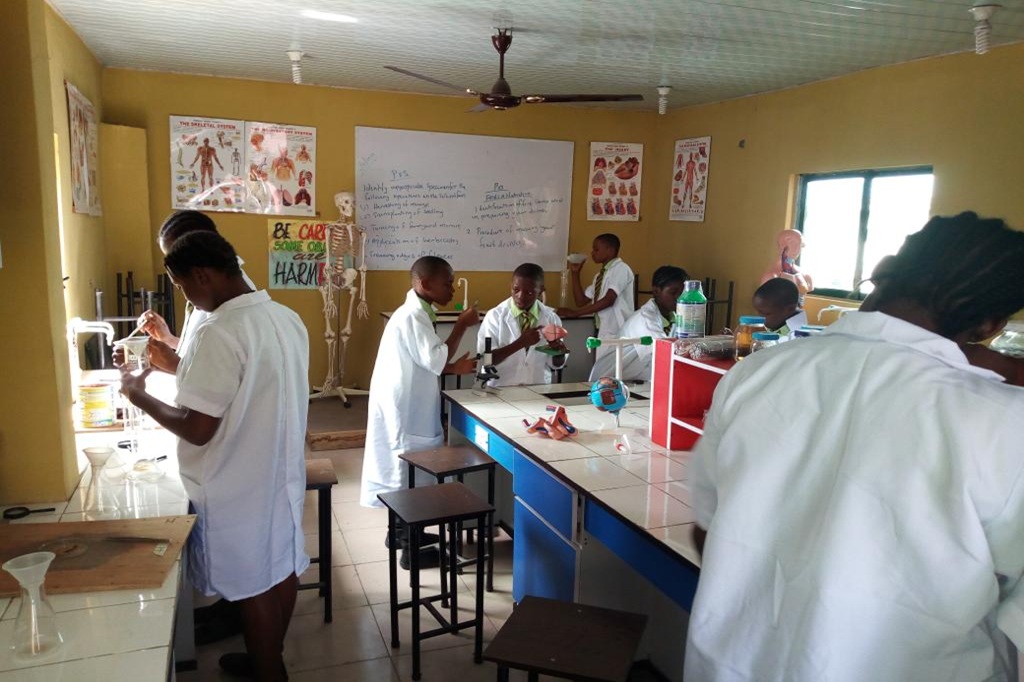 Science Laboratory at Itana Secondary School